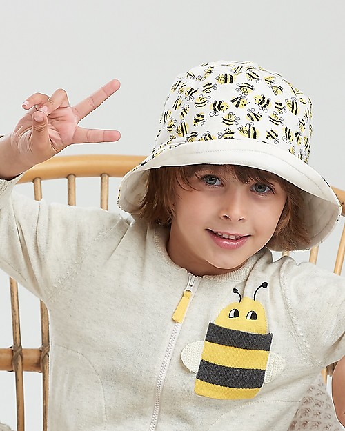 The Bonnie Mob Sunhat Bigsur - Bees - Organic cotton Sunhats