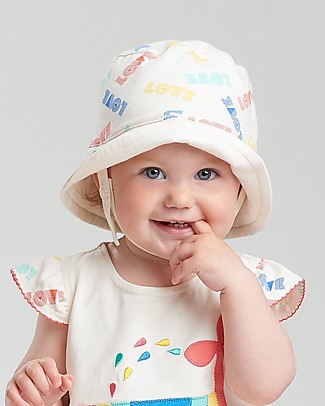 The Bonnie Mob Sunhat Bigsur - Love - Organic cotton Sunhats