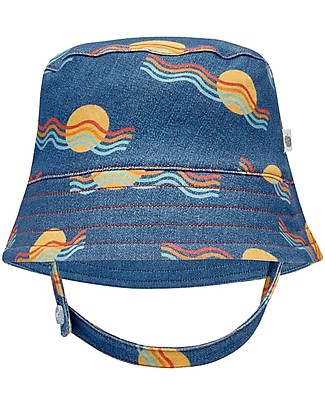 The Bonnie Mob Sunhat Kid Bestival - Sunset - 100% Organic Cotton Sunhats