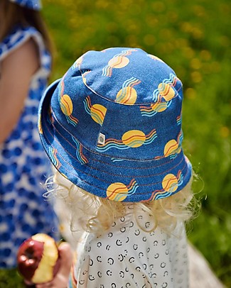 The Bonnie Mob Sunhat Kid Bestival - Sunset - 100% Organic Cotton Sunhats