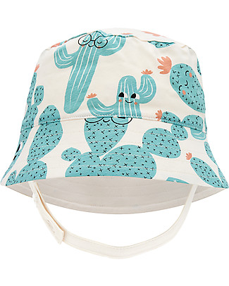 The Bonnie Mob Sunhat Paradise - Cactus - Elasticated Organic Cotton Sunhats