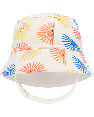 The Bonnie Mob Sunhat Paradise - Sunshine - Elasticated Organic Cotton Sunhats