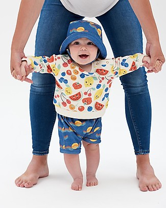 The Bonnie Mob Sweatshirt Dreamer with Snaps - Fruit Salad - 100% Organic Cotton Sweatshirts