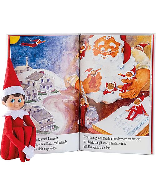 The Elf on The Shelf Elf Kit - With Book, Certificate of Adoption and Memories Box Puppets