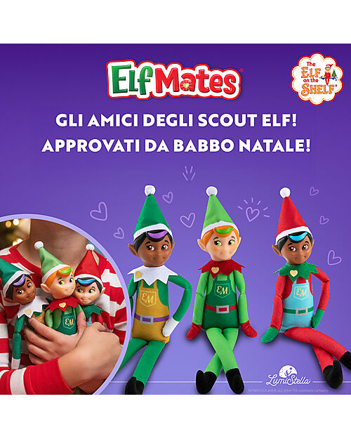 The Elf on The Shelf Green Elf - Elf Mates Puppets