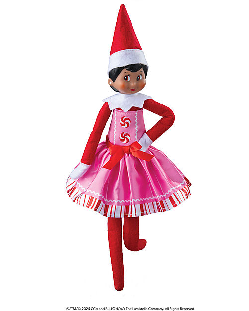 The Elf on The Shelf Pink Dress - Accessory for Elf Puppets