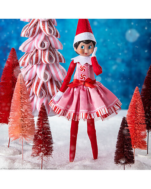 The Elf on The Shelf Pink Dress - Accessory for Elf Puppets