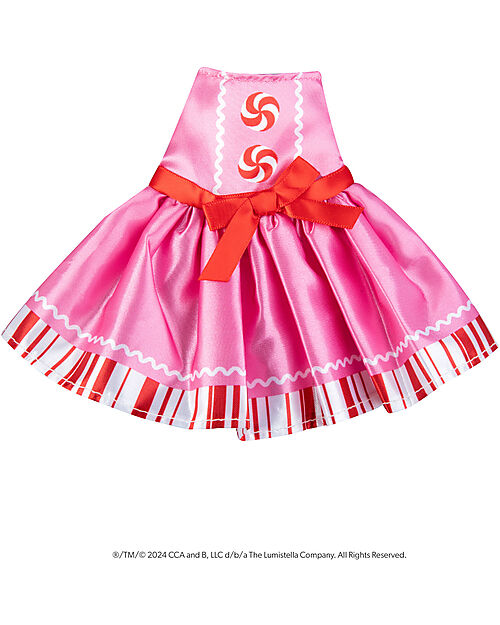 The Elf on The Shelf Pink Dress - Accessory for Elf Puppets