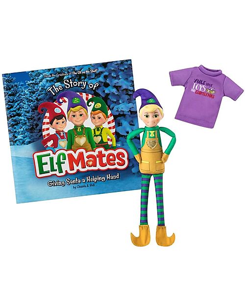 The Elf on The Shelf Purple Elf - Elf Mates Puppets
