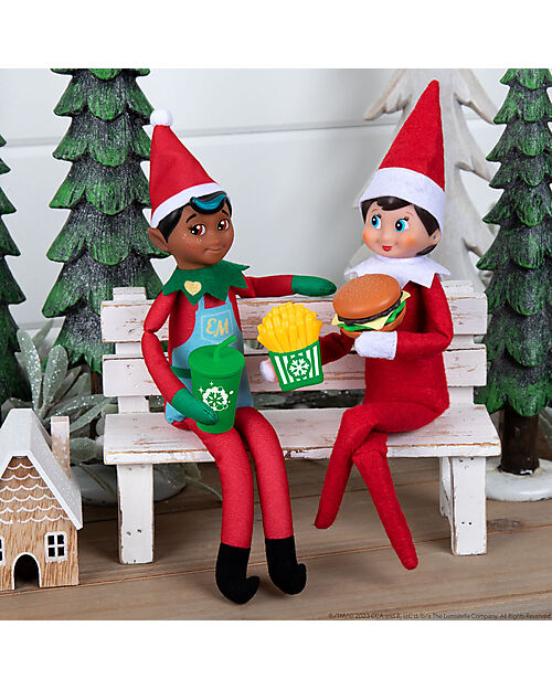 The Elf on The Shelf Red Elf - Elf Mates Puppets