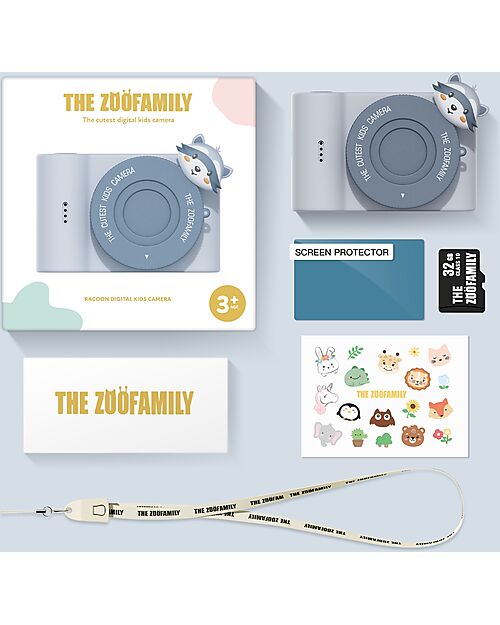 The Zoofamily Urban Zoo Camera - Racoon - Full HD Cameras