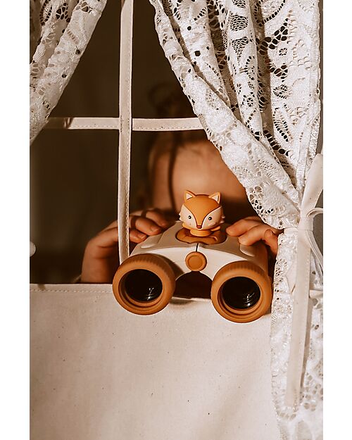 The Zoofamily Zoo Eyes Binoculars - Fox - from 3 years Pretend Play