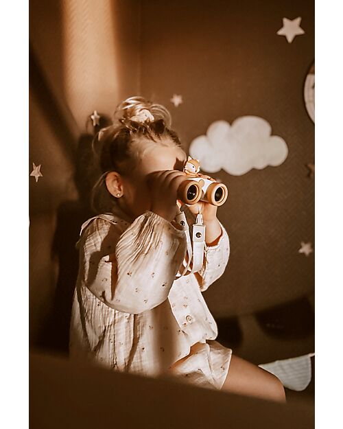 The Zoofamily Zoo Eyes Binoculars - Fox - from 3 years Pretend Play