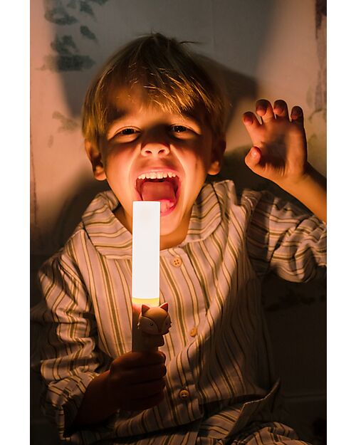 The Zoofamily Zoo Light 3-in-1 Portable Lamp - Fox - with Sleep, Walk, and Read Modes Nightlights