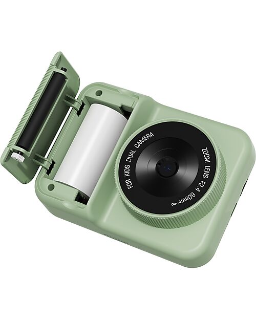 The Zoofamily Zoo Print Camera - Dino Green - Instantly Prints Photos! Cameras