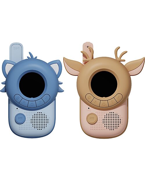 The Zoofamily Zoo Walkie Talkie - Deer and Racoon - from 3 Years Cameras