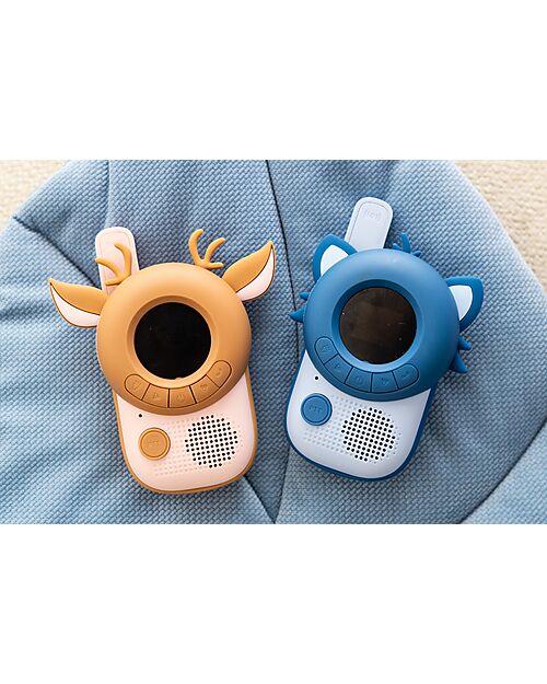 The Zoofamily Zoo Walkie Talkie - Deer and Racoon - from 3 Years Cameras