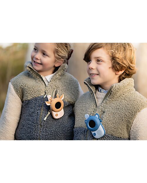 The Zoofamily Zoo Walkie Talkie - Deer and Racoon - from 3 Years Cameras