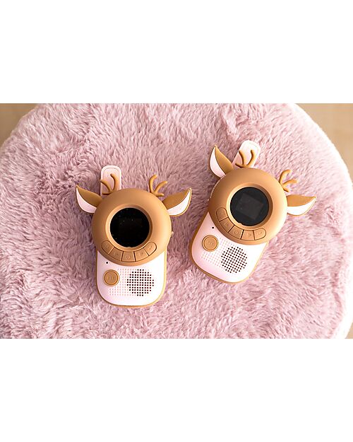 The Zoofamily Zoo Walkie Talkie - Deer - from 3 Years Cameras