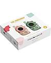 The Zoofamily Zoo Walkie Talkie - Dino Green + Dino Pink - from 3 Years Cameras