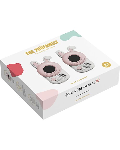 The Zoofamily Zoo Walkie Talkie - Rabbit - from 3 Years Cameras