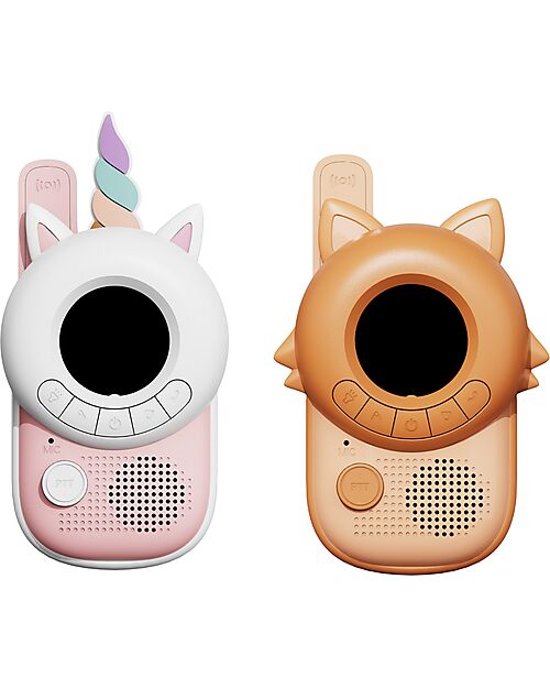 The Zoofamily Zoo Walkie Talkie - Unicorn + Fox - from 3 Years Cameras