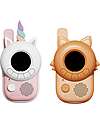 The Zoofamily Zoo Walkie Talkie - Unicorn + Fox - from 3 Years Cameras