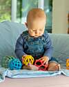 tickit 5 Flexible Sensory Balls - Food-Grade Silicone - Stimulates Creativity Teethers