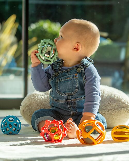 tickit 5 Flexible Sensory Balls - Food-Grade Silicone - Stimulates Creativity Teethers