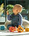 tickit 5 Flexible Sensory Balls - Food-Grade Silicone - Stimulates Creativity Teethers