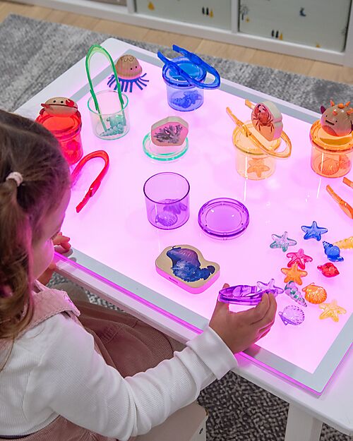 tickit A2 LED Colour Change Light Panel - 63,5 x 46 cm - Stimulates Fun and Sensory Knowledge Sensory Games_