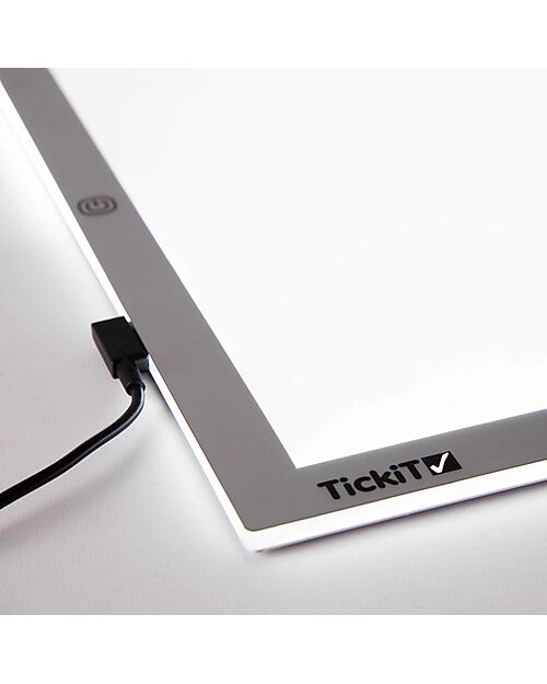 tickit A2 LED Light Panel - 63,5 x 46 cm - Stimulates Fun and Sensory Knowledge Drawing Boards