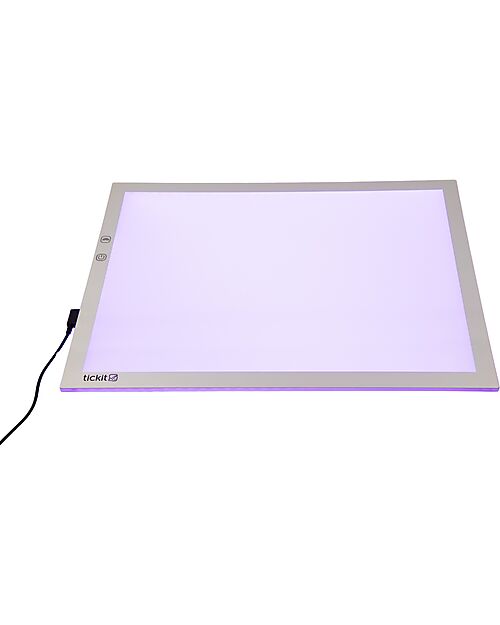 tickit A3 LED Colour Change Light Panel - 46 x 34 cm - Stimulates Fun and Sensory Knowledge Sensory Games_