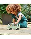 tickit Adventure Camper - Natural and Light Green - Wood - from 3 Years Wooden Toy Cars, Trains & Trucks