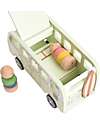 tickit Adventure Camper - Natural and Light Green - Wood - from 3 Years Wooden Toy Cars, Trains & Trucks