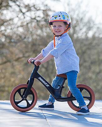 tickit Balance Bike Whizz - Black - Develops Balance - From 2 Years Balance Bikes