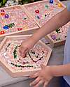 tickit Beech Wood Mirror Trays - 4 Pieces - Geometric Shapes - 0+ Sensory Games_