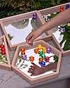tickit Beech Wood Mirror Trays - 4 Pieces - Geometric Shapes - 0+ Sensory Games_