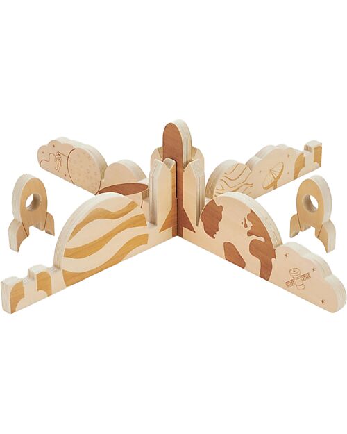 tickit Discovery Space Dividers - Natural - Birch - from 3 Years Sensory Games_