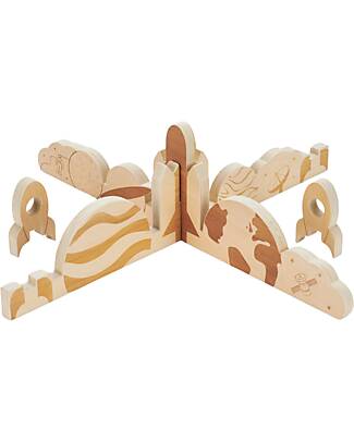 tickit Discovery Space Dividers - Natural - Birch - from 3 Years Sensory Games_