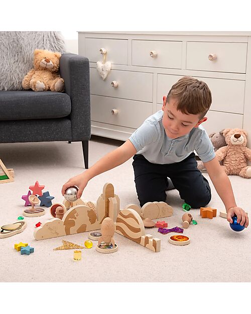 tickit Discovery Space Dividers - Natural - Birch - from 3 Years Sensory Games_