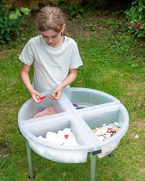 tickit Discovery Table with Quadrant Trays - H 45 cm - +3 Years Sensory Games_