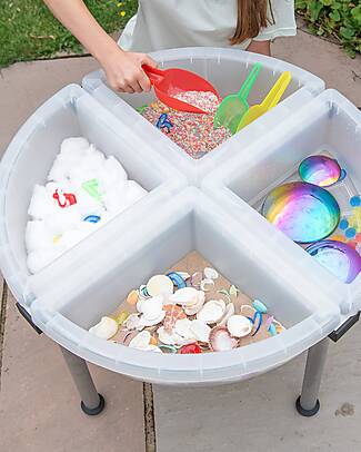 tickit Discovery Table with Quadrant Trays - H 45 cm - +3 Years Sensory Games_