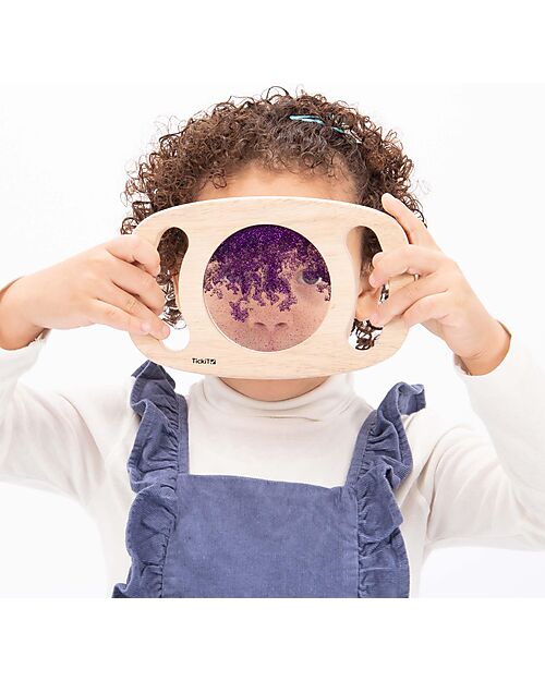 tickit Easy Hold Glitter Panel - Purple - From 12 months Sensory Games_