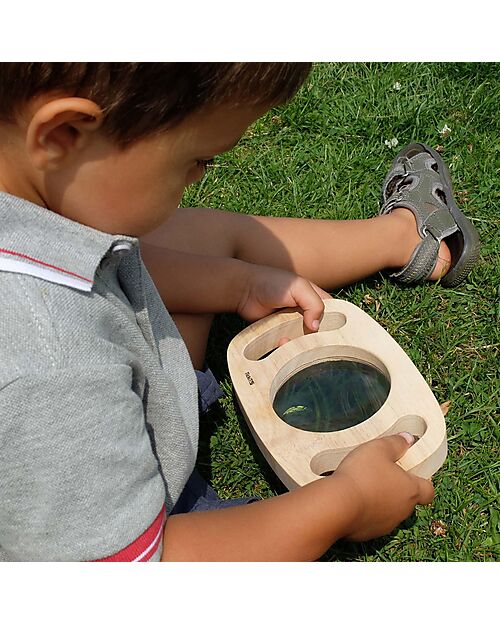 tickit Easy Hold Magnifier - in Wood - from 12 Months Outdoor Games and Toys_