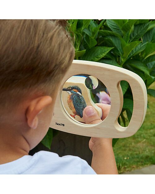 tickit Easy Hold Magnifier - in Wood - from 12 Months Outdoor Games and Toys_