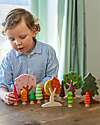 tickit Educational Game FSC Birch Trees - Learn the Seasons - 12 Pieces - 10m+ Wooden Stacking Toys