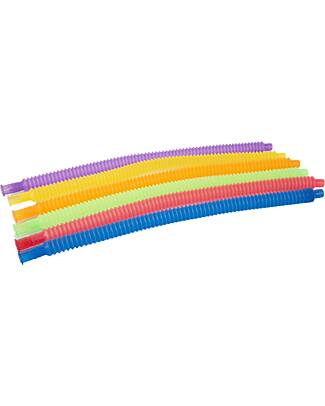 tickit Elastic Sensory Tubes - Rainbow - 6 Pieces Sensory Games_