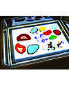 tickit Exploration Light Tray - A3 - Transparent Polycarbonate - Infinite Game Experiences Sensory Games_