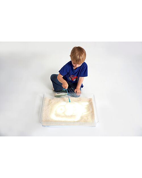 tickit Exploration Light Tray - A3 - Transparent Polycarbonate - Infinite Game Experiences Sensory Games_